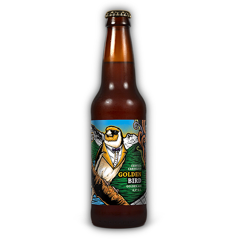 Botella Golden Bird 330cc (4,5% AbV)