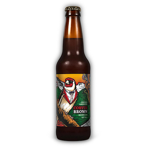 Botella Corvus Brown 330 cc (6,5% AbV)